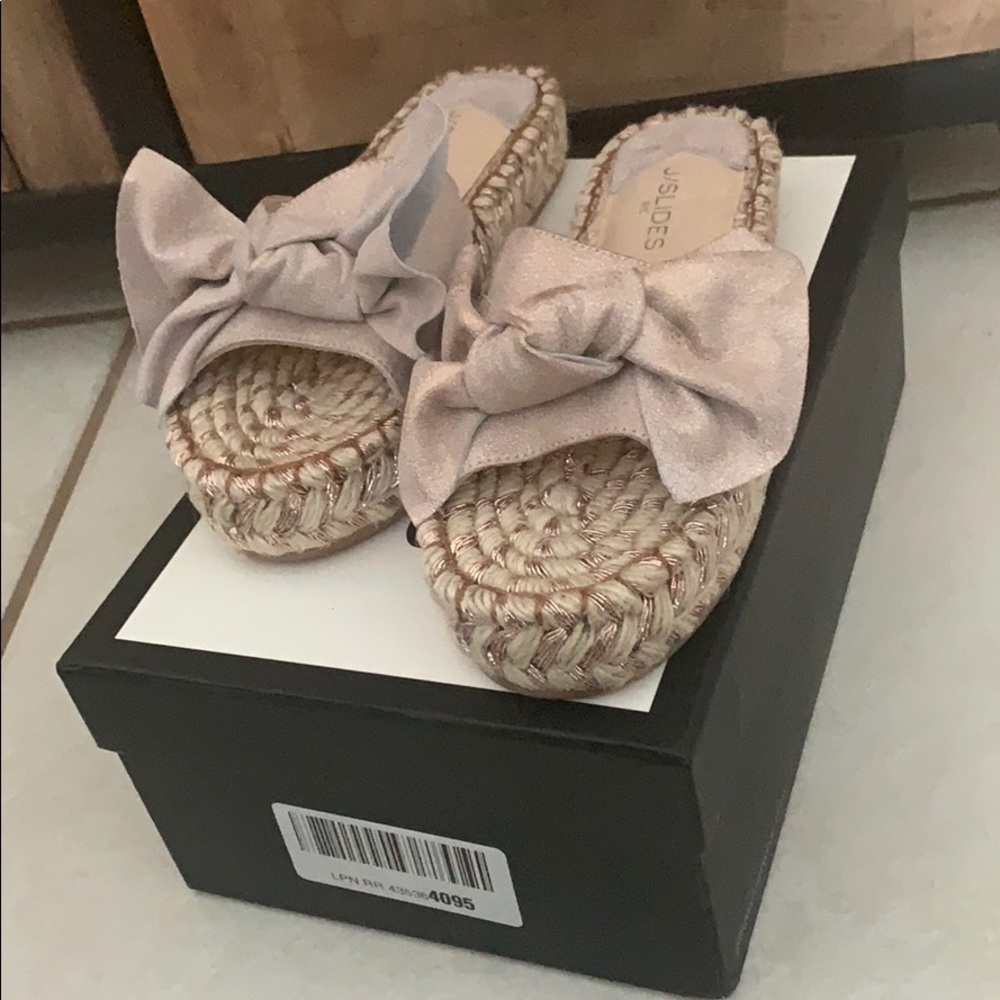 J/Slides NYC Ritsy Platform Espadrille Sandal 8M